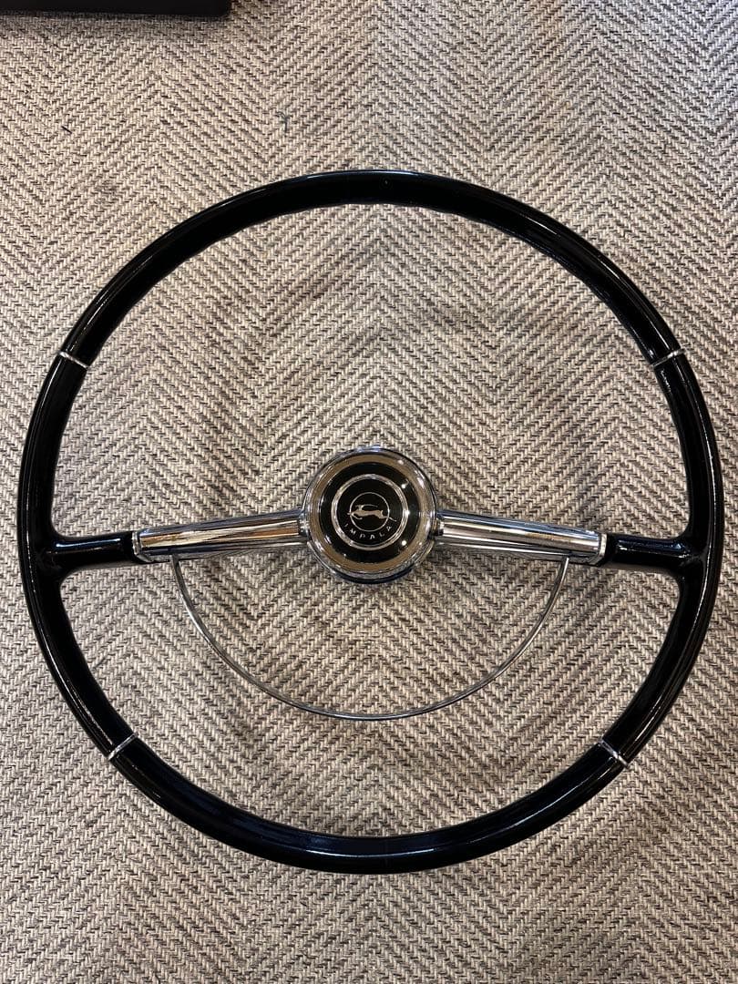 1964 インパラ　ステアリング　ホイール 黒