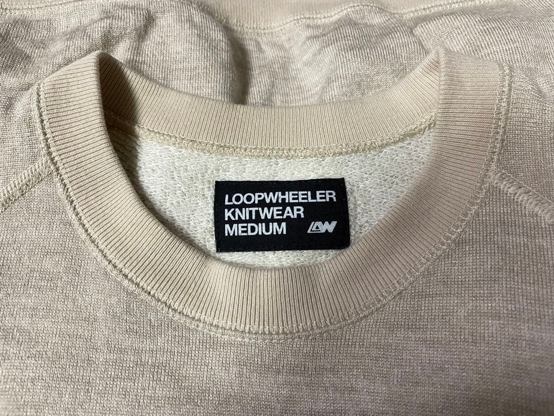 ループウィラー 受注会 限定 スウェット トレーナー シルクウールコットン