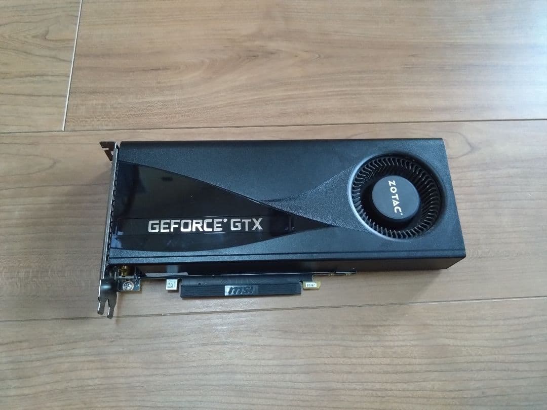 ZOTAC GeForce GTX 1660Ti 6GB　グラフィックボード