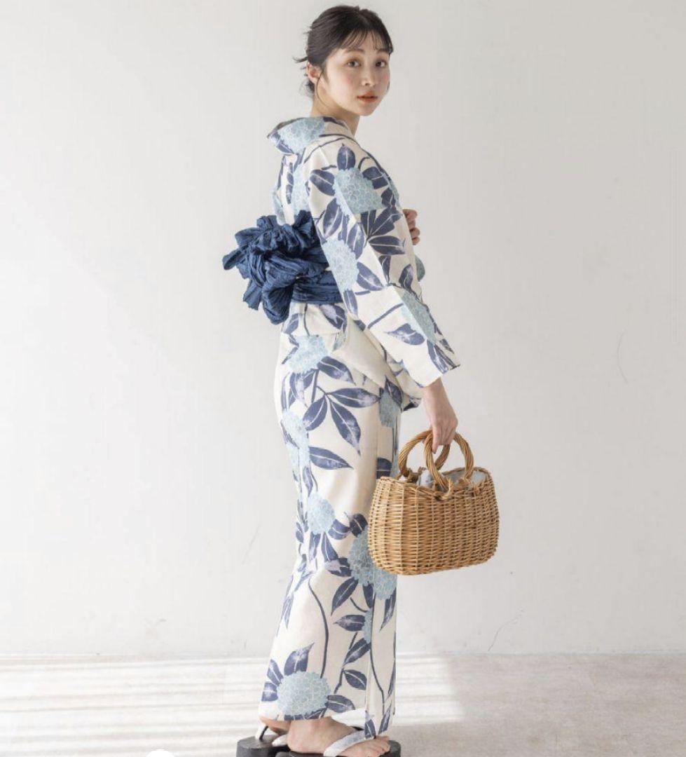 グレース浴衣・帯・下駄・髪飾り セット