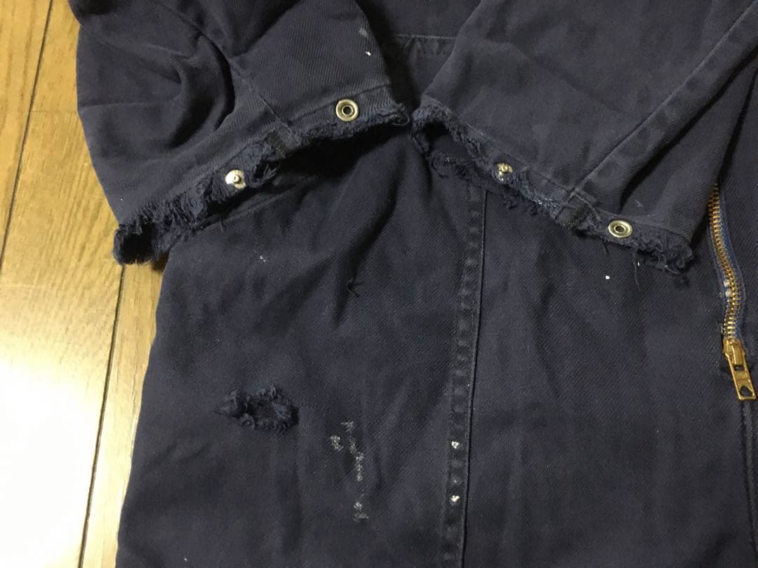 フランス ファイヤーマン オールインワン つなぎ ジャンプスーツ ヴィンテージ