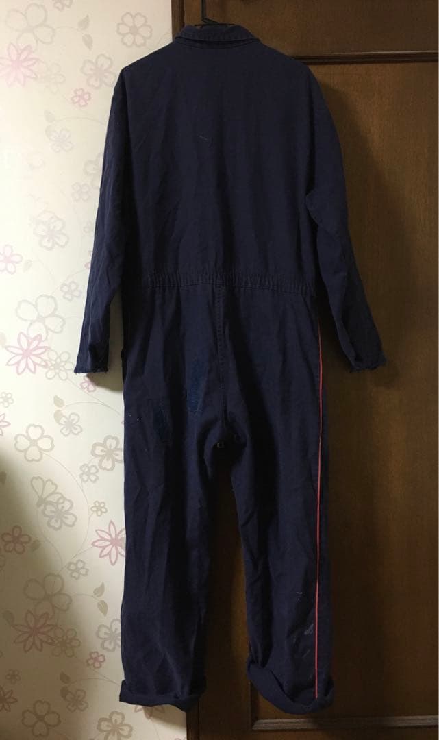 フランス ファイヤーマン オールインワン つなぎ ジャンプスーツ ヴィンテージ