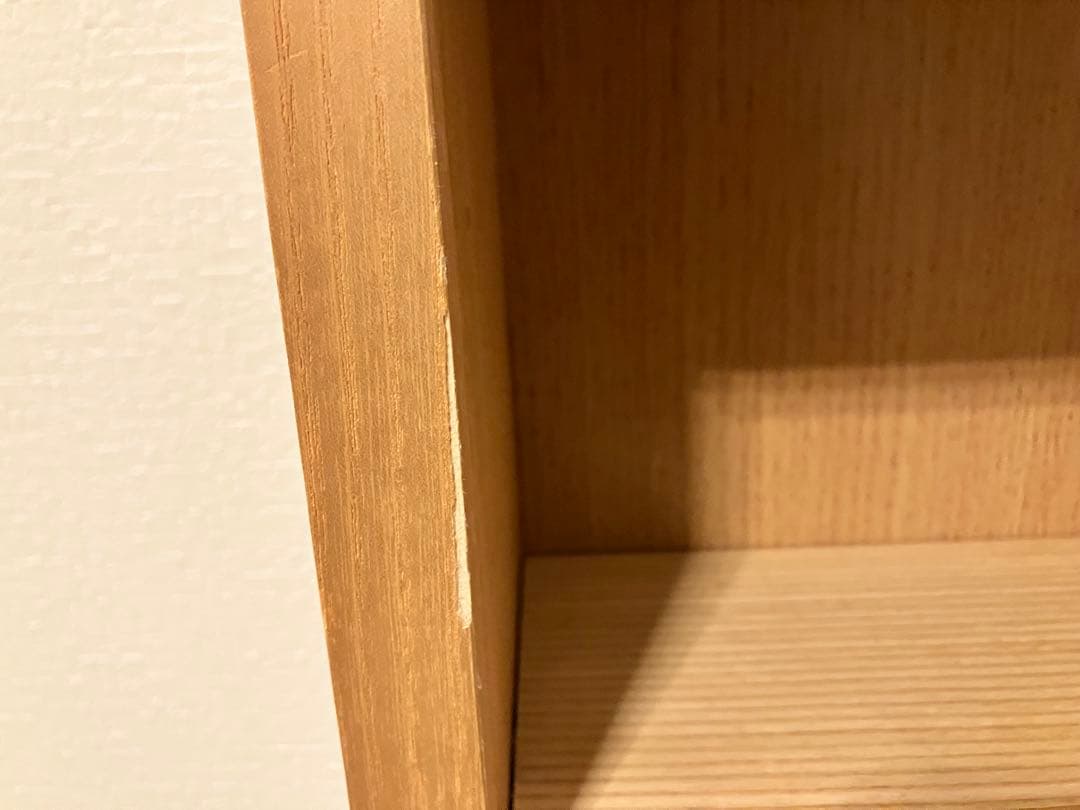 無印良品　本棚　薄型　ロータイプ　（販売終了品）