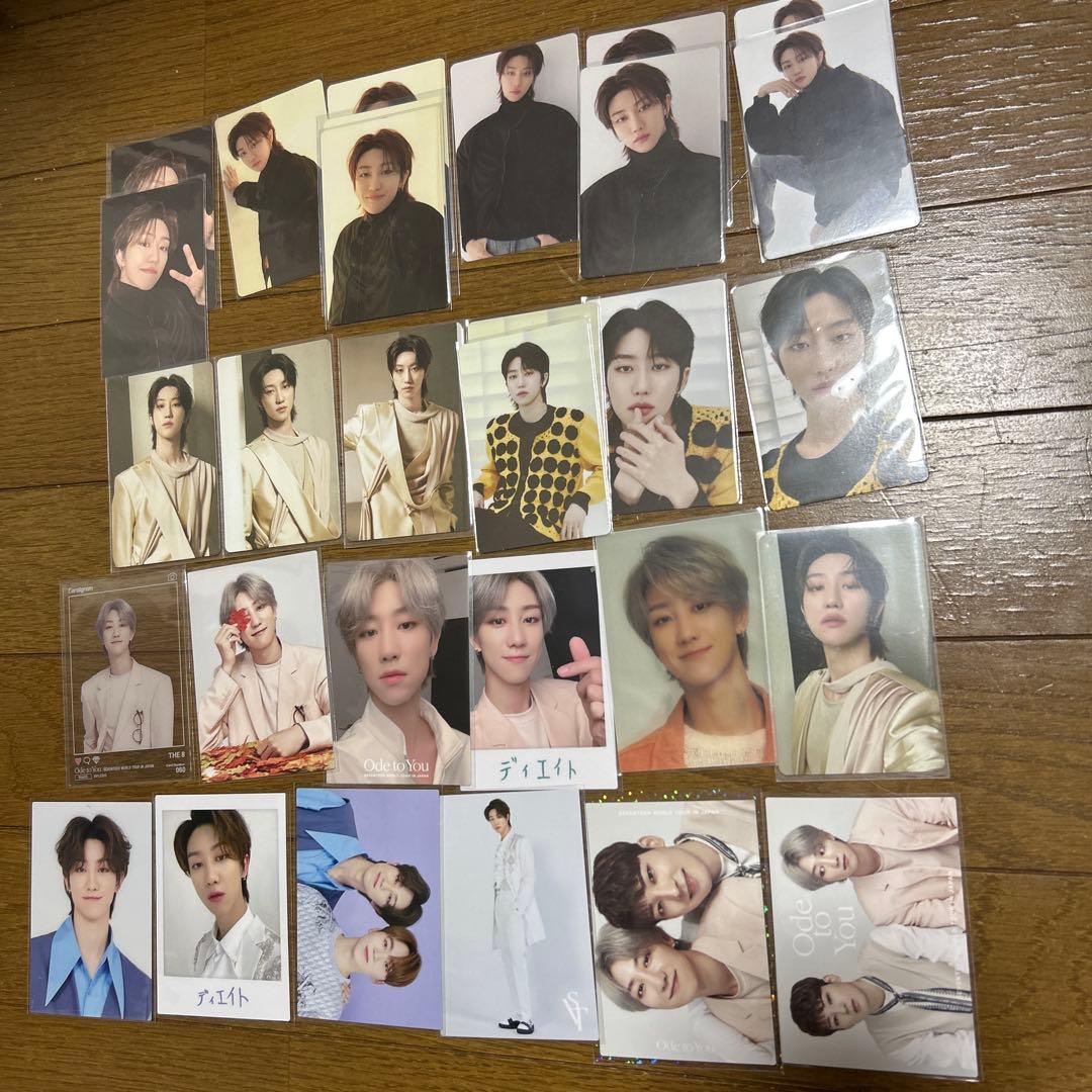 【100枚】SEVENTEEN THE8 ミンハオ トレカまとめ売り