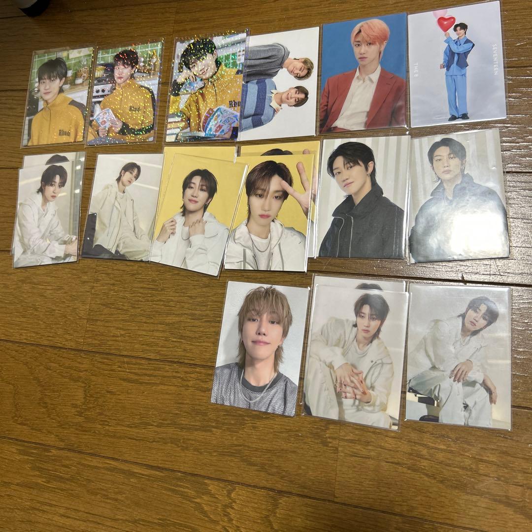 【100枚】SEVENTEEN THE8 ミンハオ トレカまとめ売り