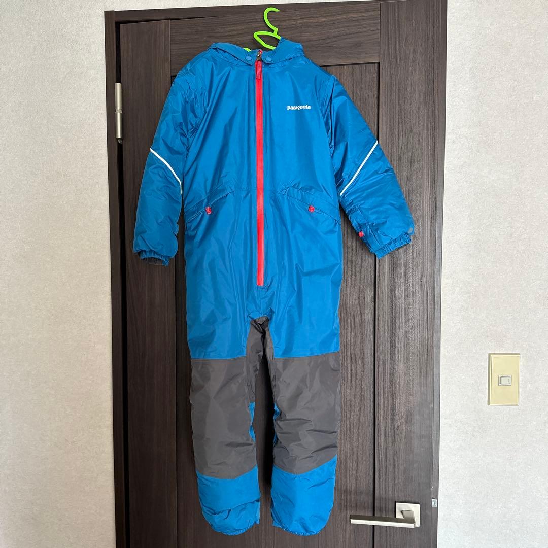 patagonia 子供用ウェア 5T 青/グレー