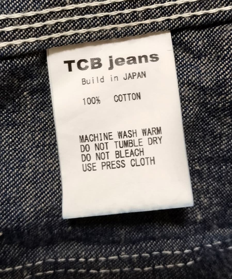 【希少サイズ：34】TCBジーンズ Cat Head Jacket