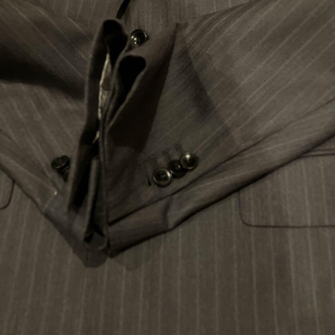 極美品✨️HILTON コロンボ super130 スーツ 紺 チェック A 6