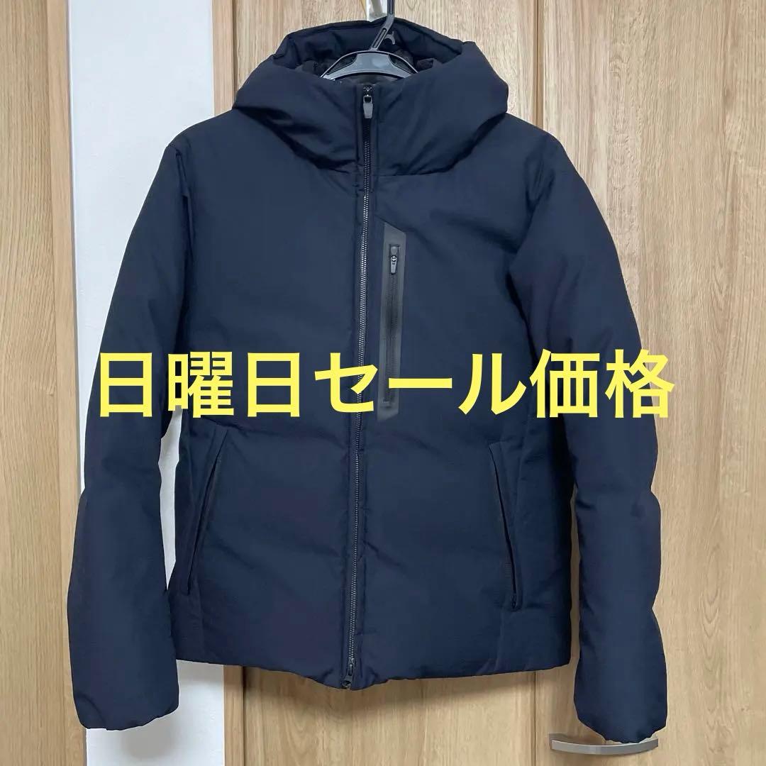 小松マテーレ スウェイ ツイル ダウンジャケット 700FP 撥水機能 ネイビー