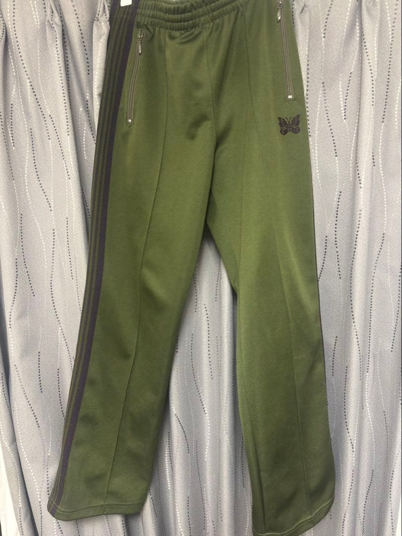 Needles オリーブ スラックス S