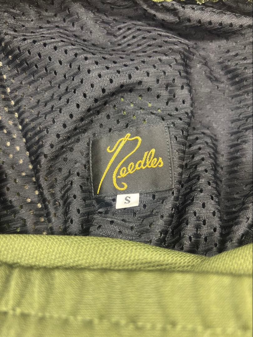 Needles オリーブ スラックス S