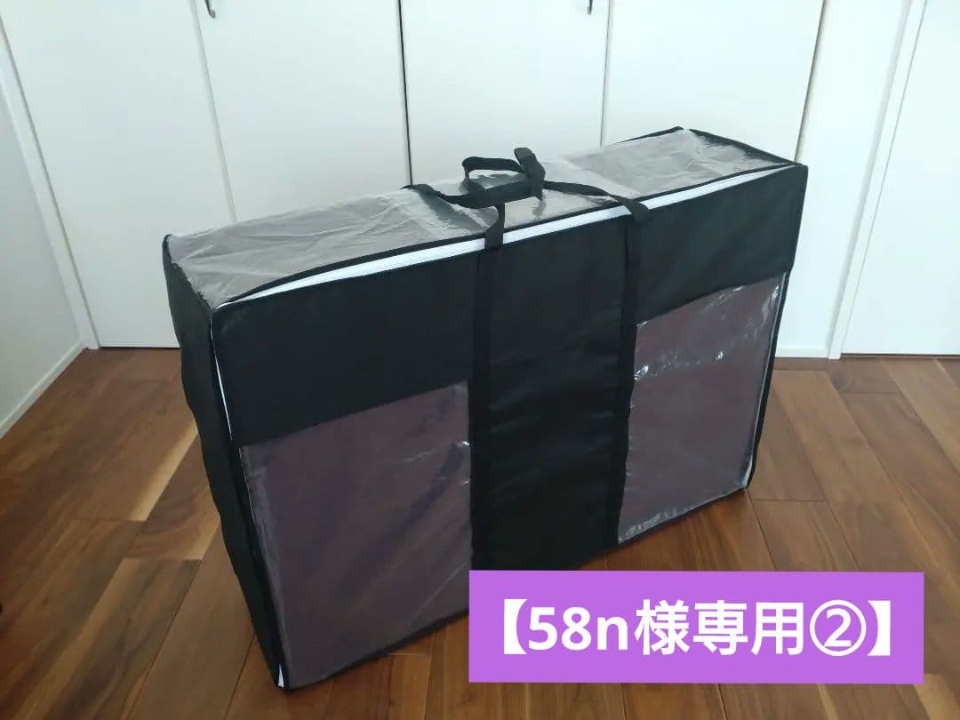 【58n】アイリスオーヤマ　エアリーマットレス　HG90-S　茶②