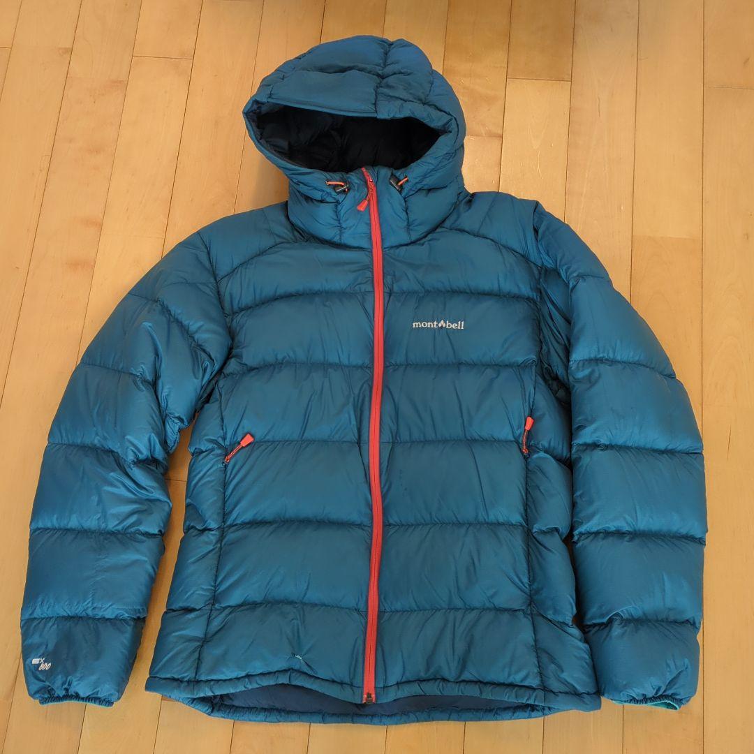 モンベル　ライトアルパインダウン パーカー　ライトブルー　L　1101532