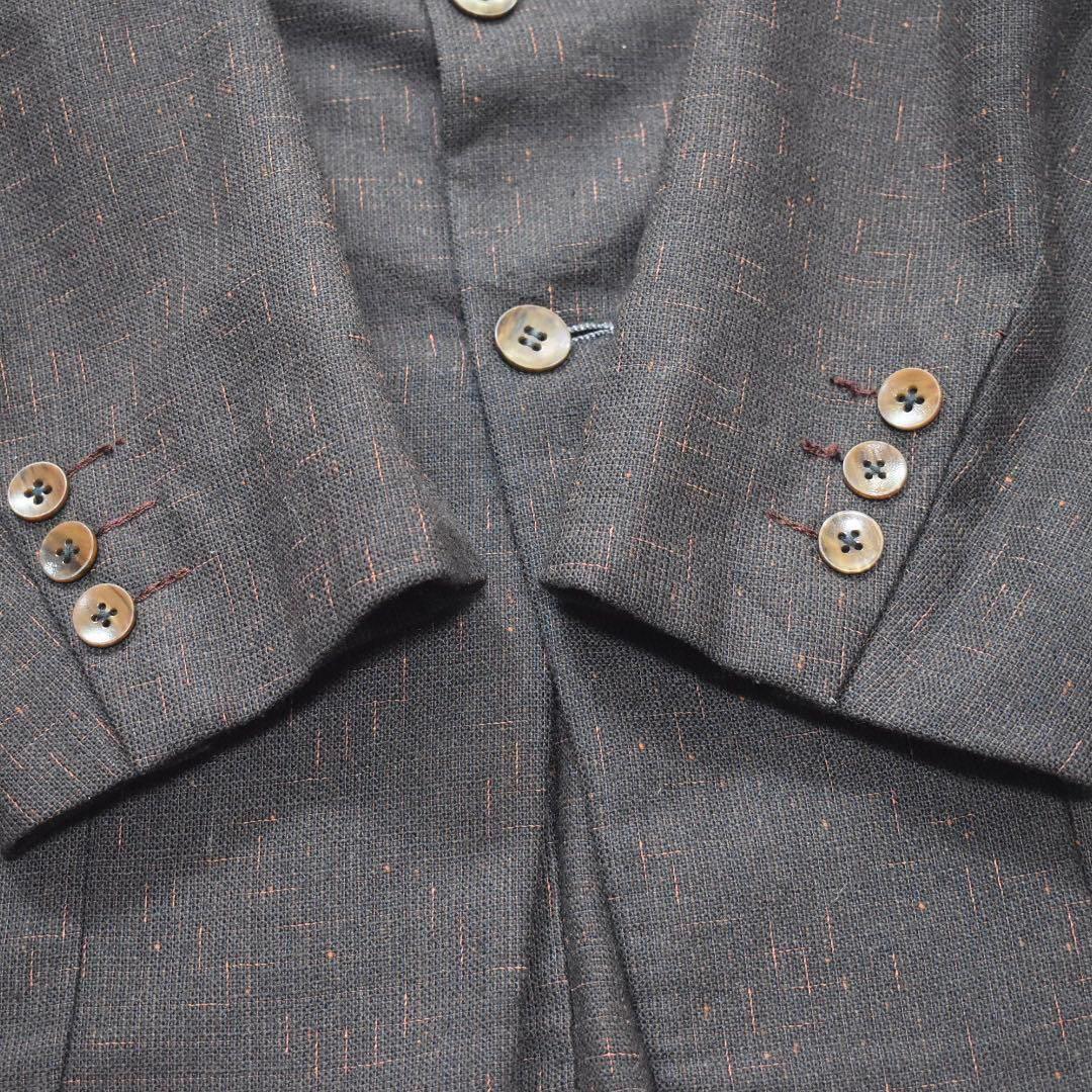 【フォロー割適用】50sバーガンディ ツイードテーラードジャケット ロカビリー