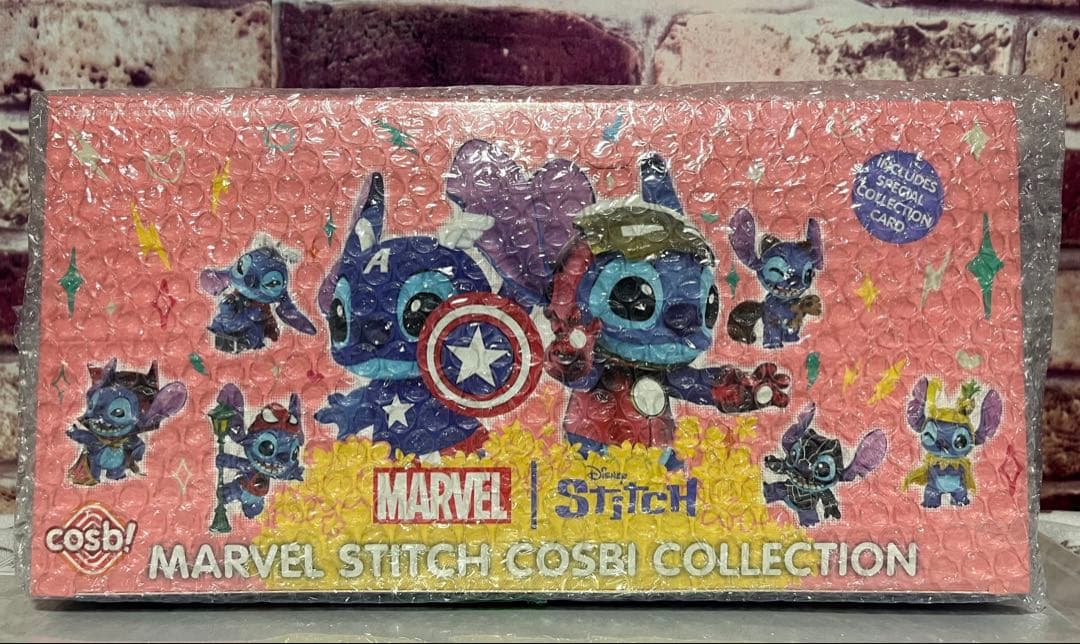 cosbi MARVEL×STITCH BOX 未開封 シュリンク付 公式正規品