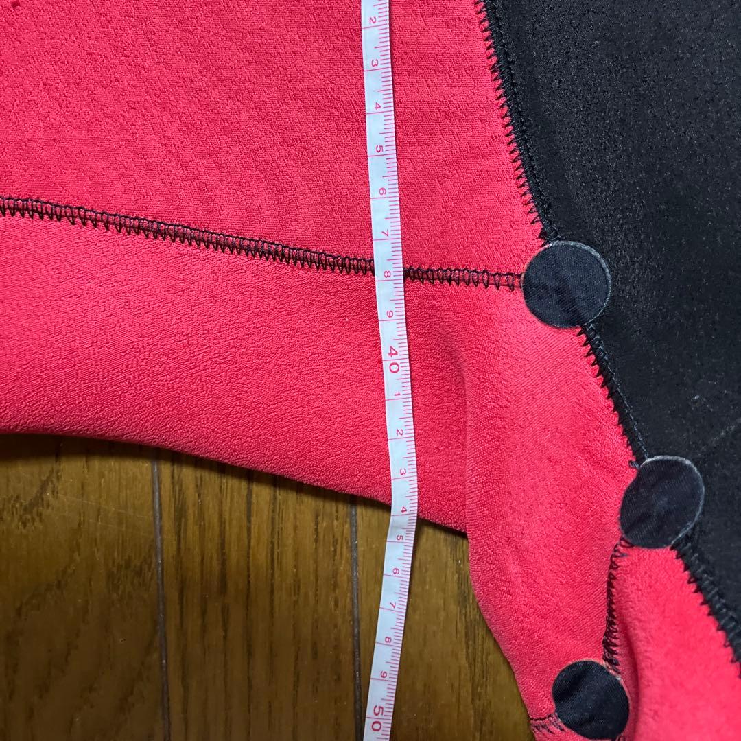 〔裏起毛5×3mm〕セミドライスーツ ブラック　Lサイズ