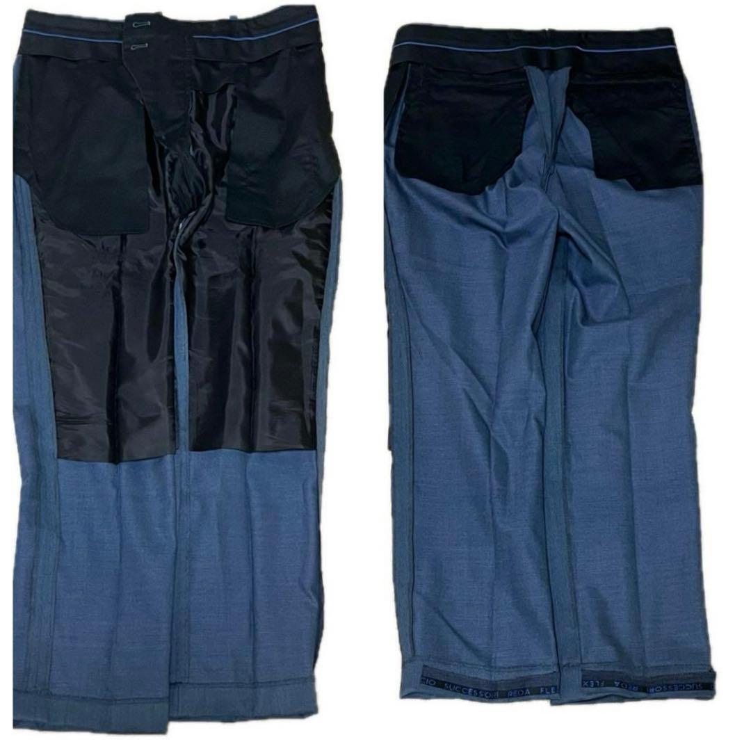 美品✨現行 REDA×グローバルスタイル 最高級 KAISER スーツ 3ピース