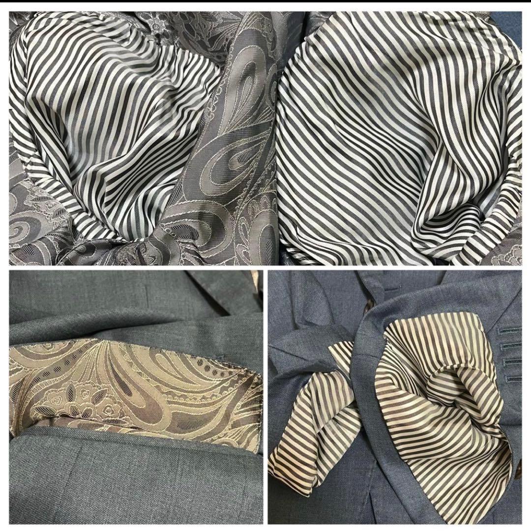 美品✨現行 REDA×グローバルスタイル 最高級 KAISER スーツ 3ピース