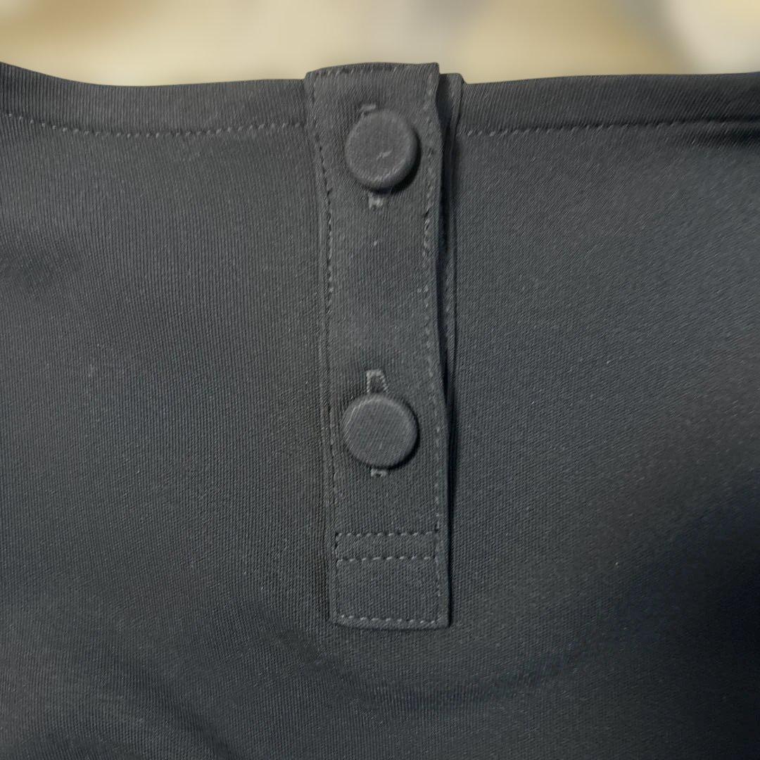 あ*い様 トクコ　星座キャラクター柄 長袖チュニック 黒　TOKUKO