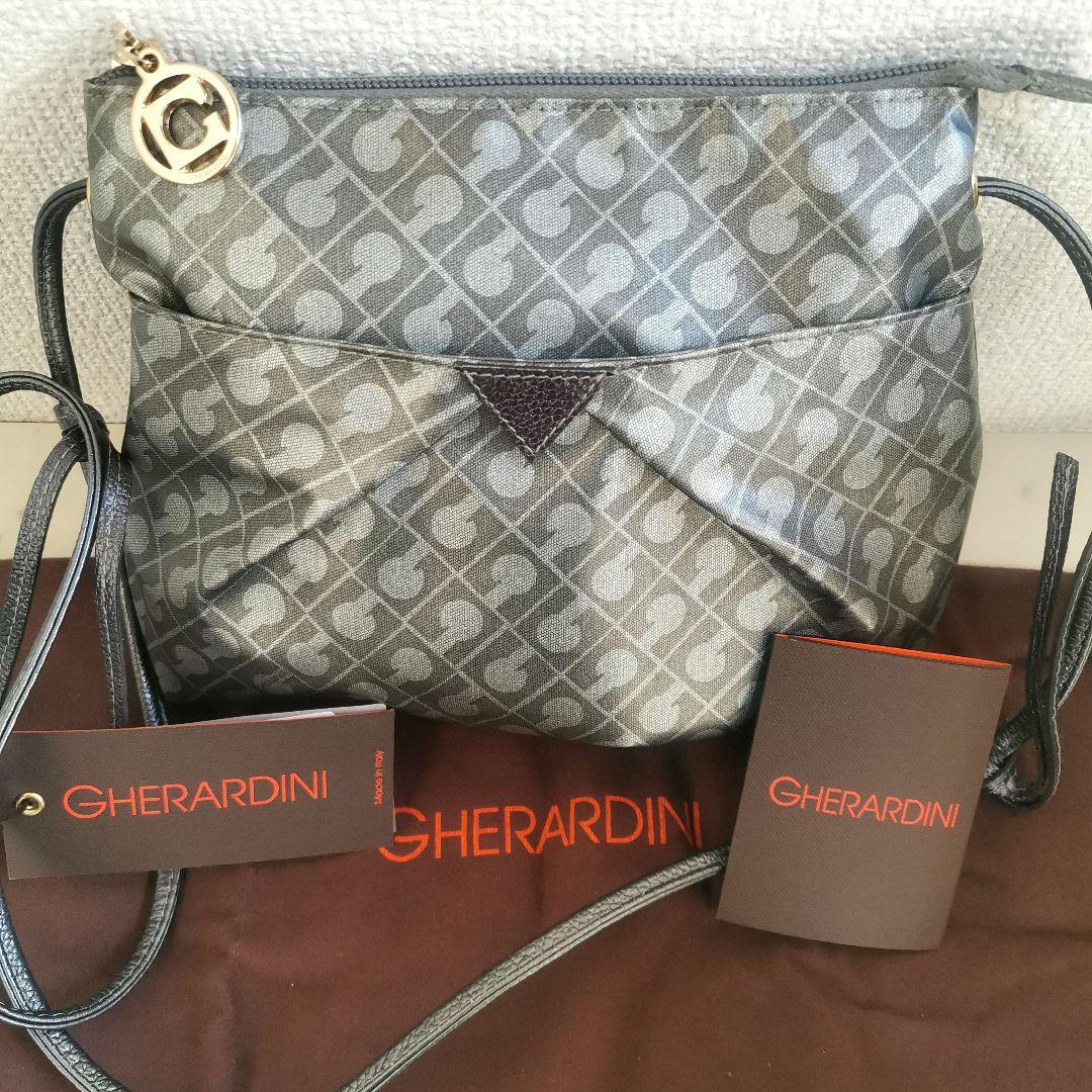 【新品・タグ付き・保存袋あり】GHERARDINI ソフティ ショルダーバッグ