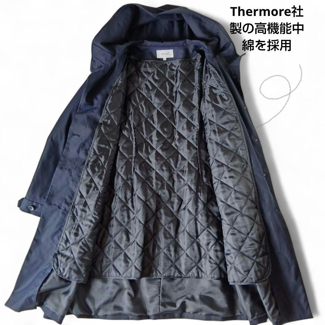 美品✩アンタイトル Thermore ライナー付 フーデットコート 撥水　L