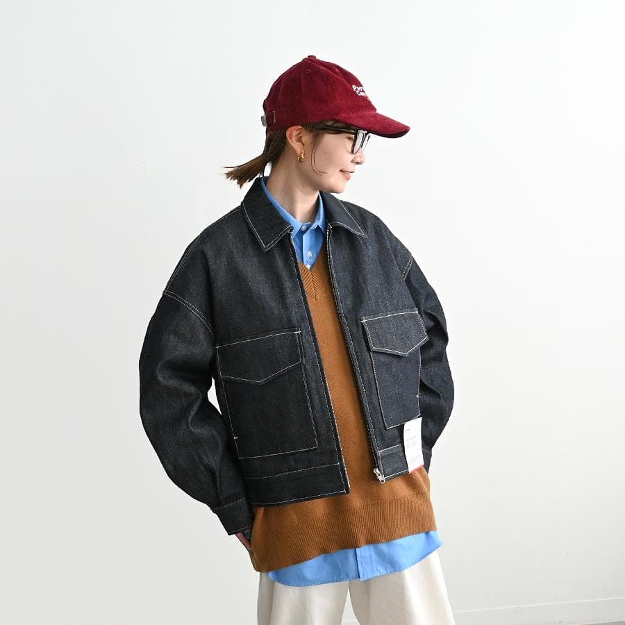 【新品】Graphpaper デニムジップジャケット サイズ0 新品タグ付