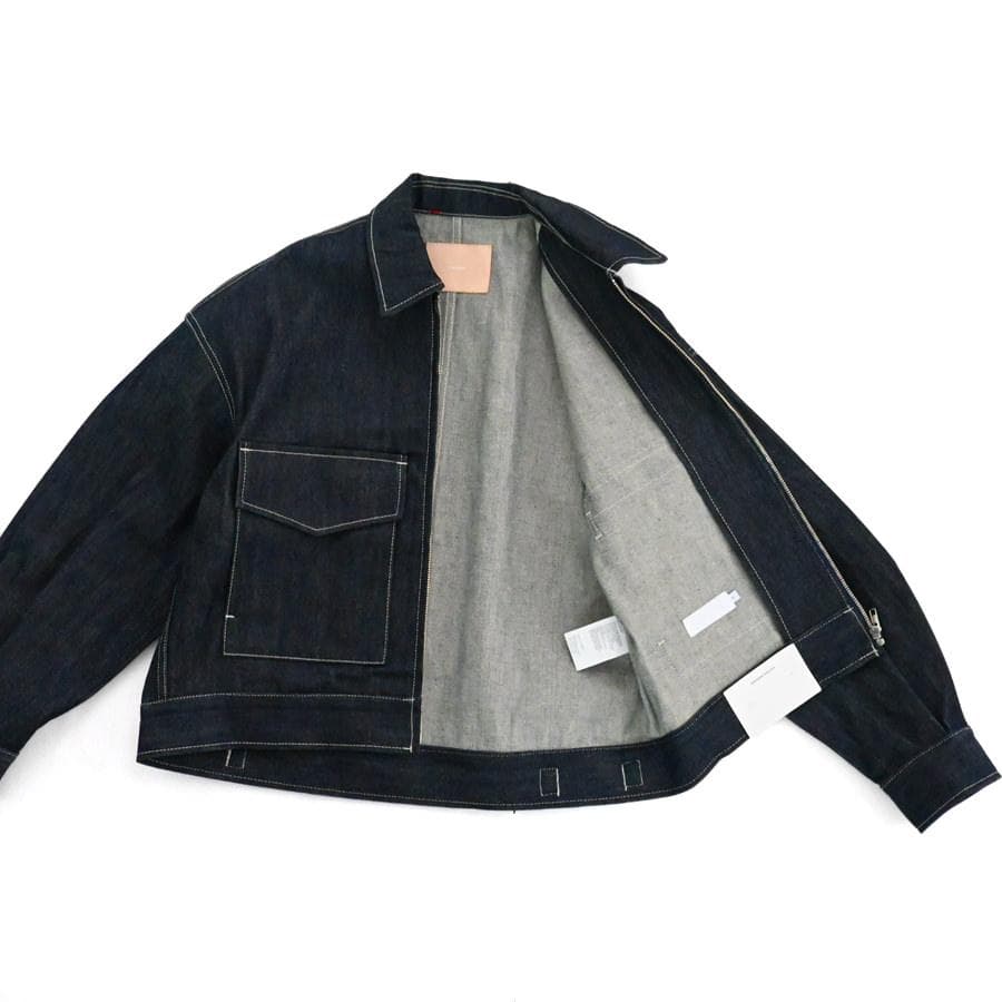 【新品】Graphpaper デニムジップジャケット サイズ0 新品タグ付