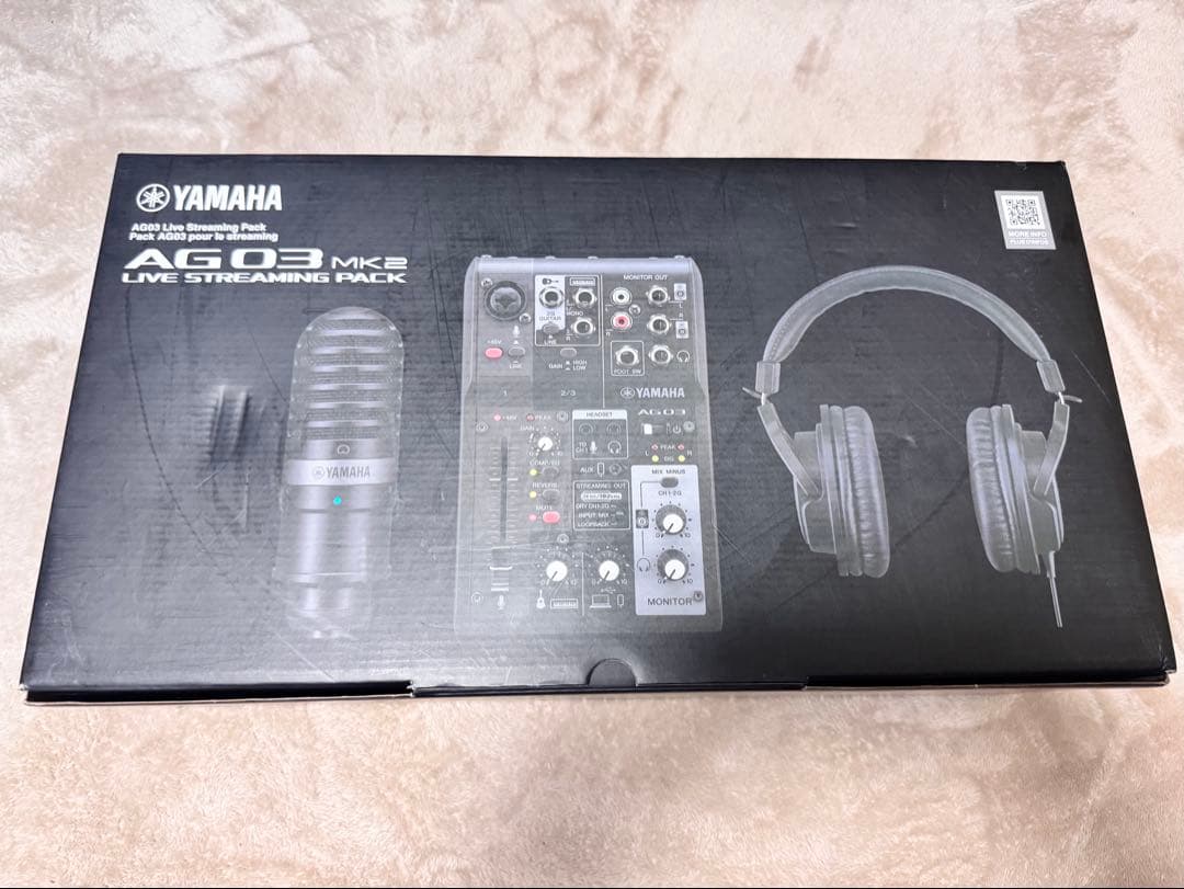 DTM・DAW YAMAHA AG03 MK2 LIVE STREAMING PACK