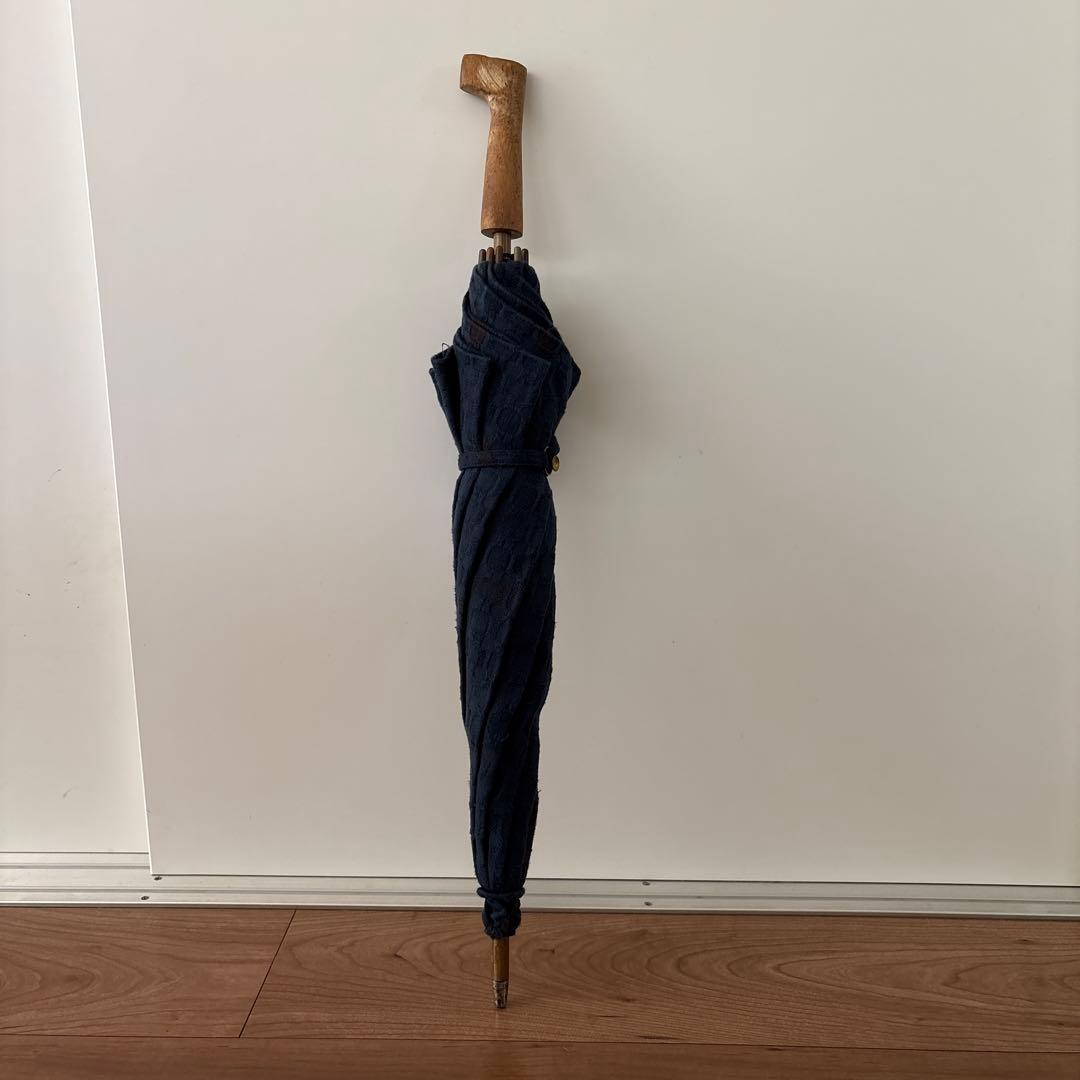 dantan オリジナル日傘 ネイビーチェック