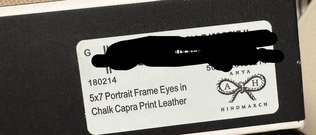 ANYA HINDMARCH 目のデザイン フォトフレーム