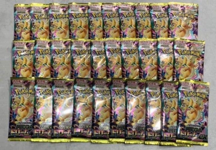 ポケモンカード　メガドリーム　バラ30パック