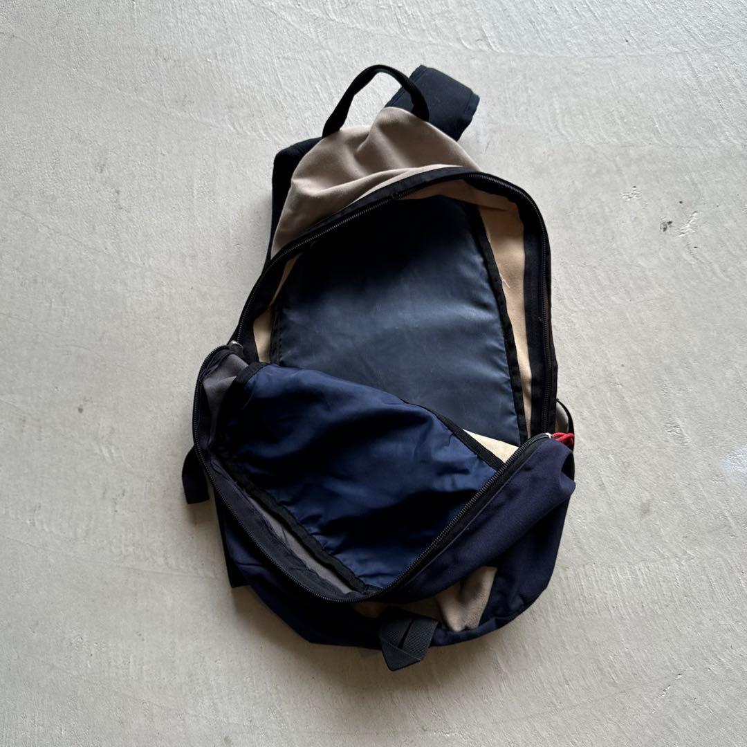 バッグ supreme beige navy backpack box logo