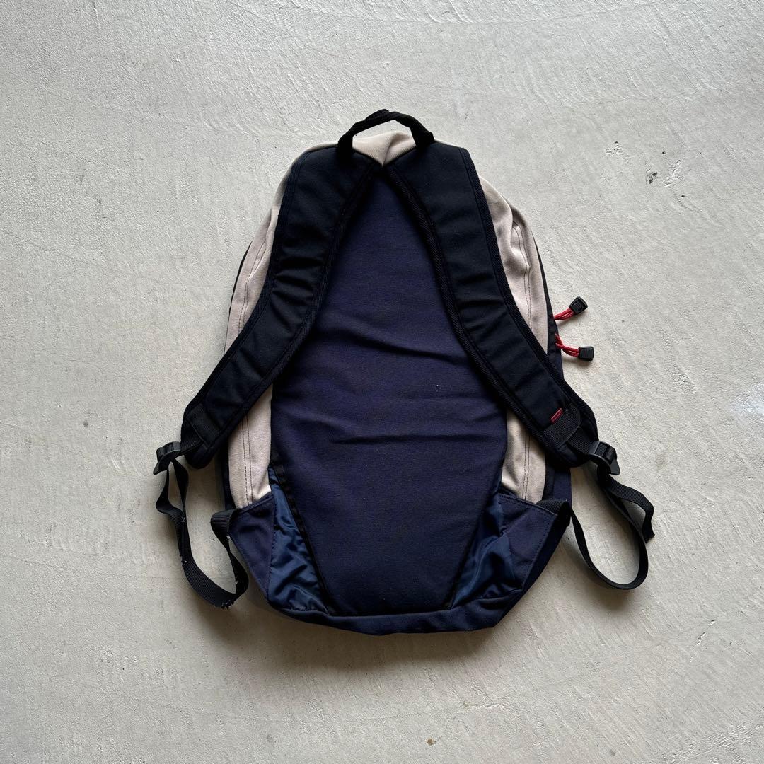 バッグ supreme beige navy backpack box logo