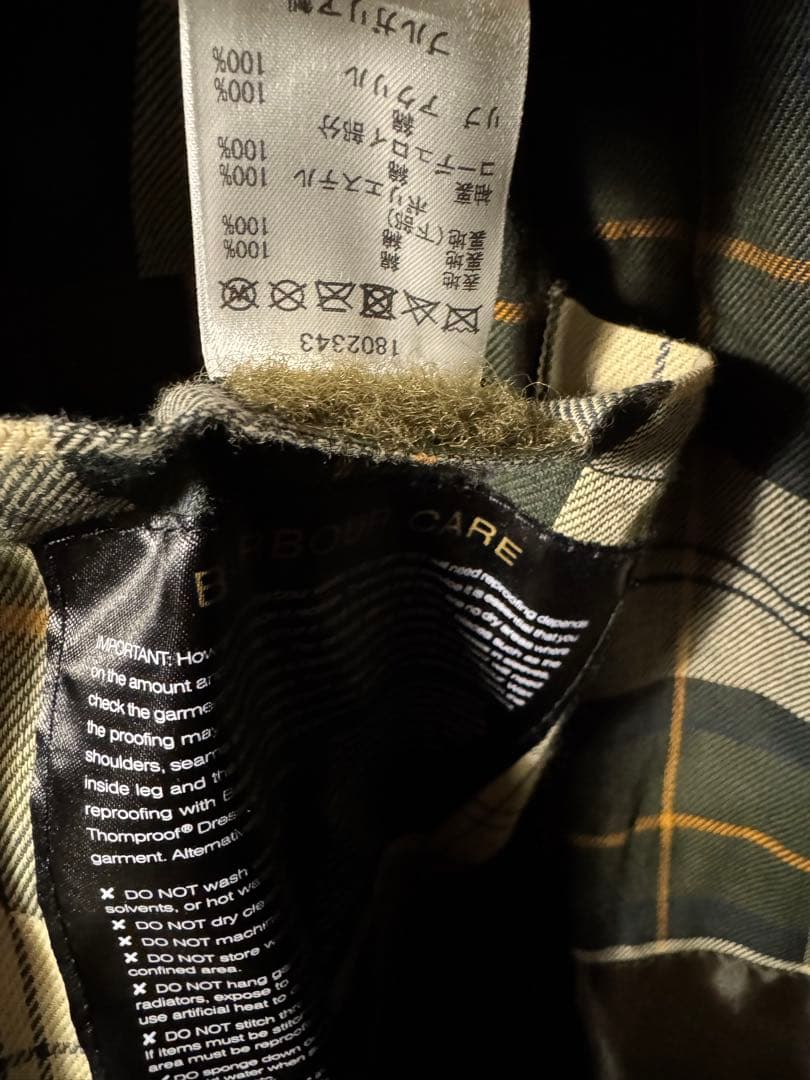 バブアー　キャプテンサンシャイン　トラベラーコート 36 1st 18AW