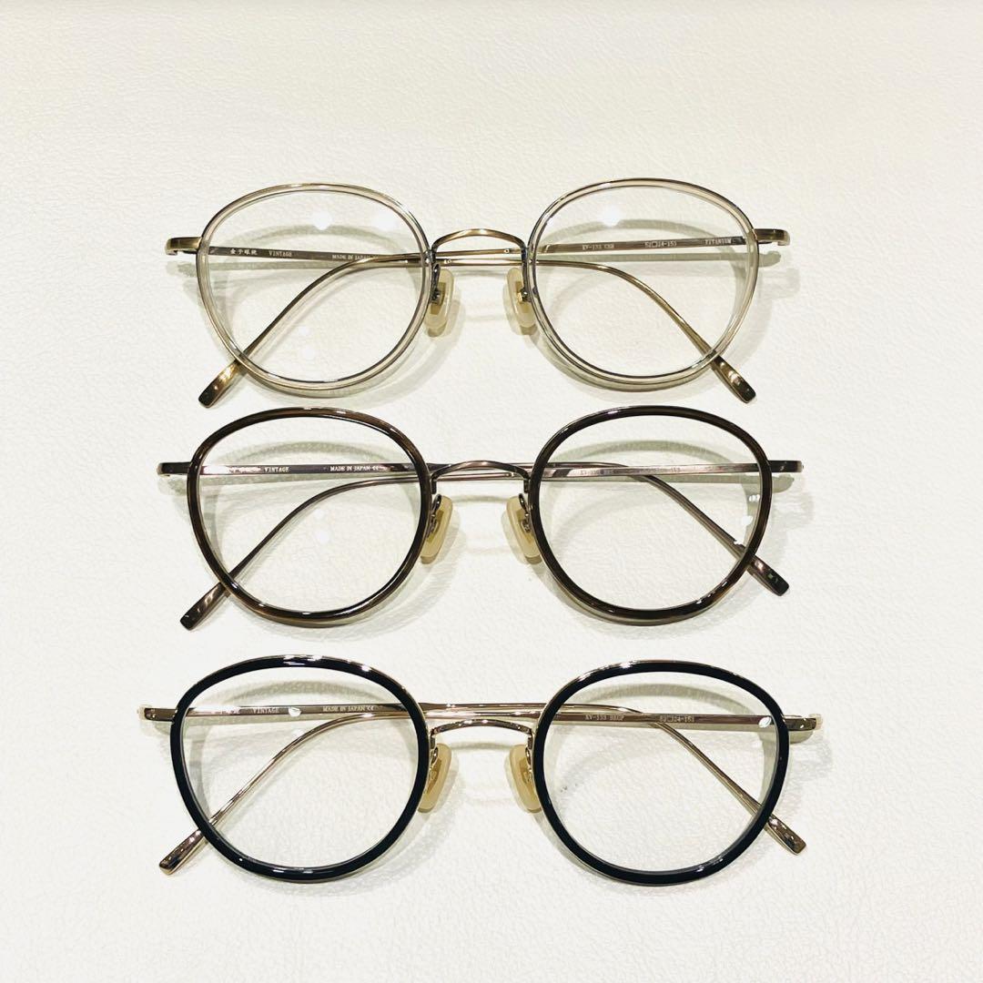 金子眼鏡　KУ-133 BK