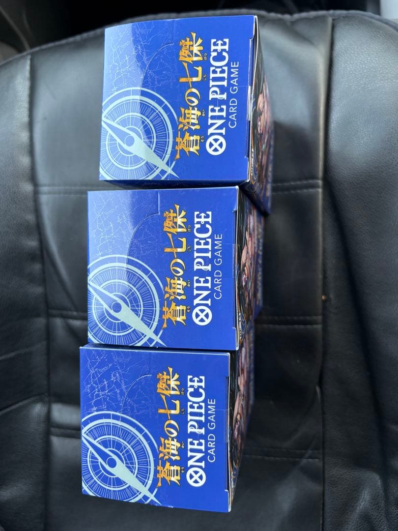 ワンピースカード　蒼海の七傑　BOX 3BOX 【新品未開封テープ付き】