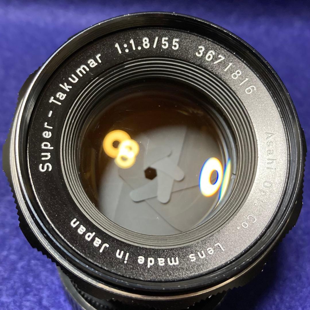 PENTAX Super Takumar 55mm f1.8 後期型 72041