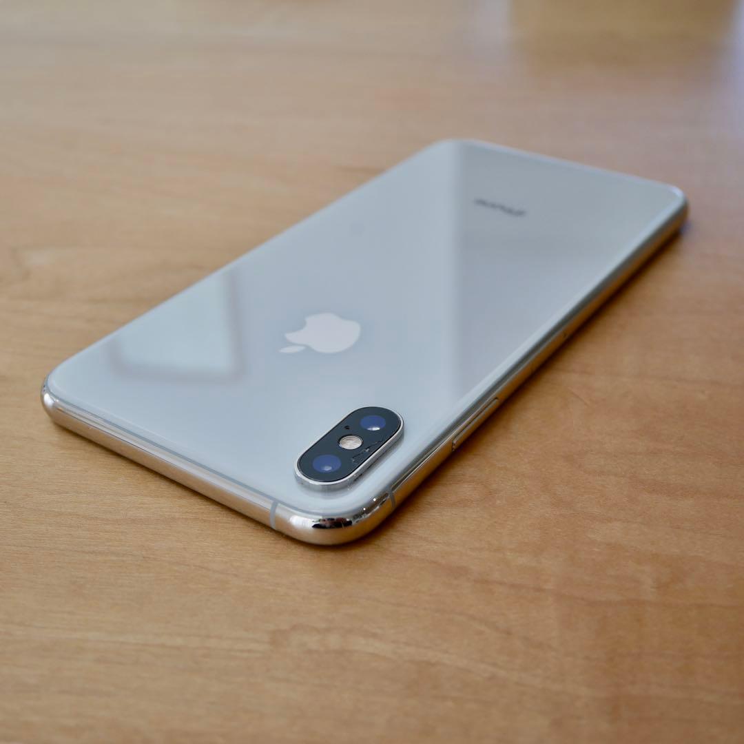 iPhone10smax 512GB シルバー 国内版simフリー