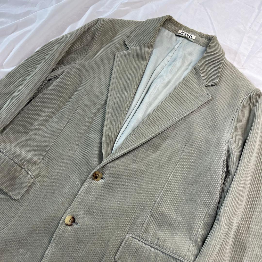 auralee WASHED CORDUROY JACKET オーラリー