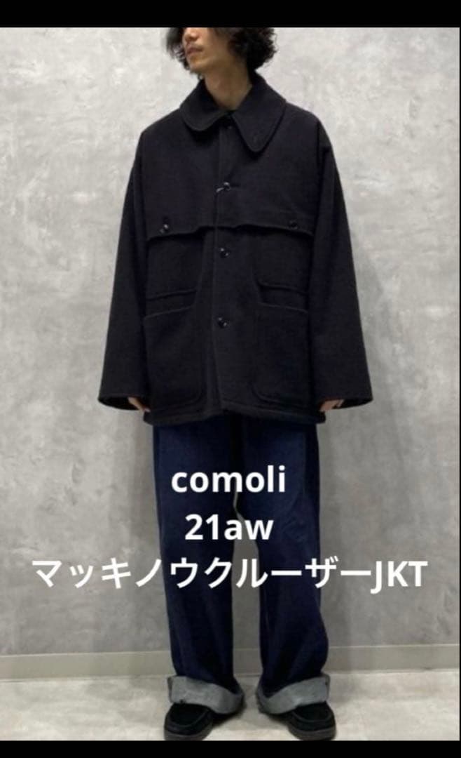 comoliマッキノウクルーザージャケットコートsize:1