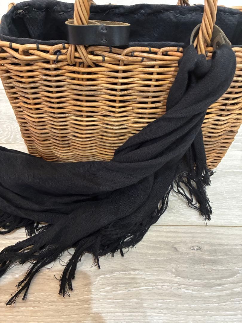 定番完売 エバゴス ebagos 横長カゴバック