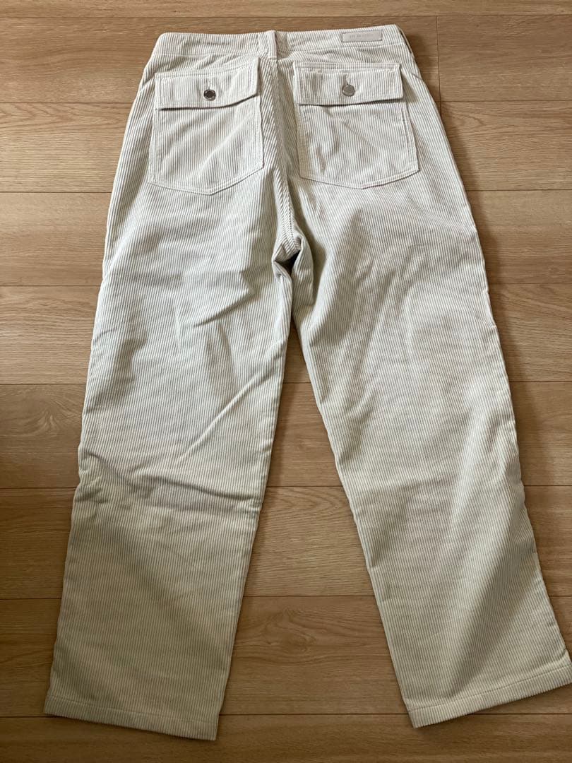 裾上げ試着のみ　ザシシクイ　shishikui コーデュロイベイカーパンツ　38