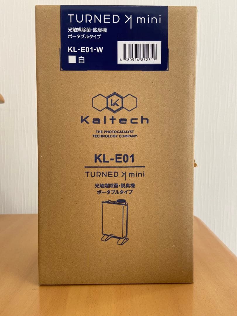 カルテック ポータブル光触媒除菌 脱臭機