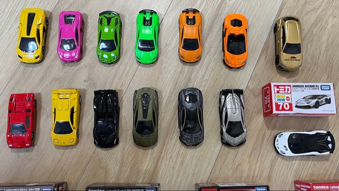 中古 トミカ52台セット(トミカプレミアム8台 東京オートサロン購入ウルス含む)