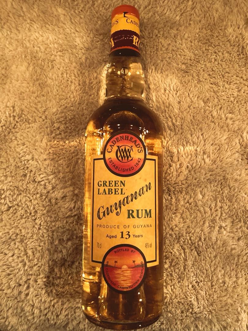 希少 ガイアナラム13年  ケイデンヘッド グリーンラベル