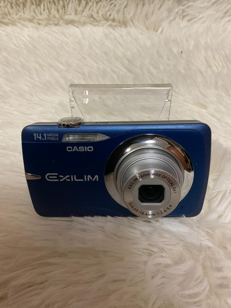 【簡易動作確認済】CASIO EXILIM EX-Z550 デジタルカメラブルー