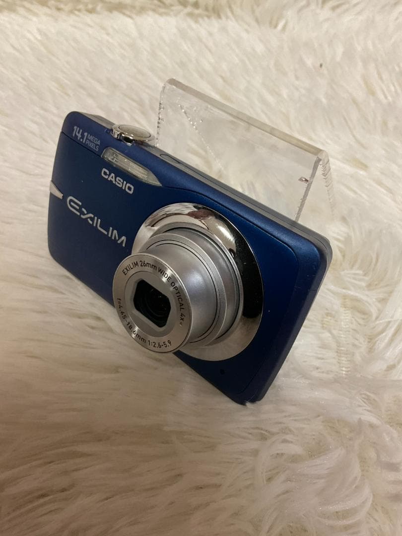 【簡易動作確認済】CASIO EXILIM EX-Z550 デジタルカメラブルー