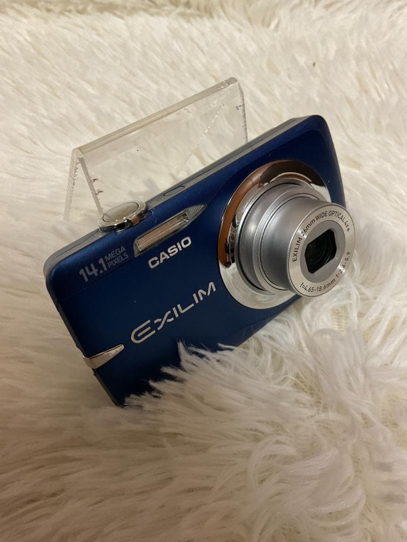 【簡易動作確認済】CASIO EXILIM EX-Z550 デジタルカメラブルー