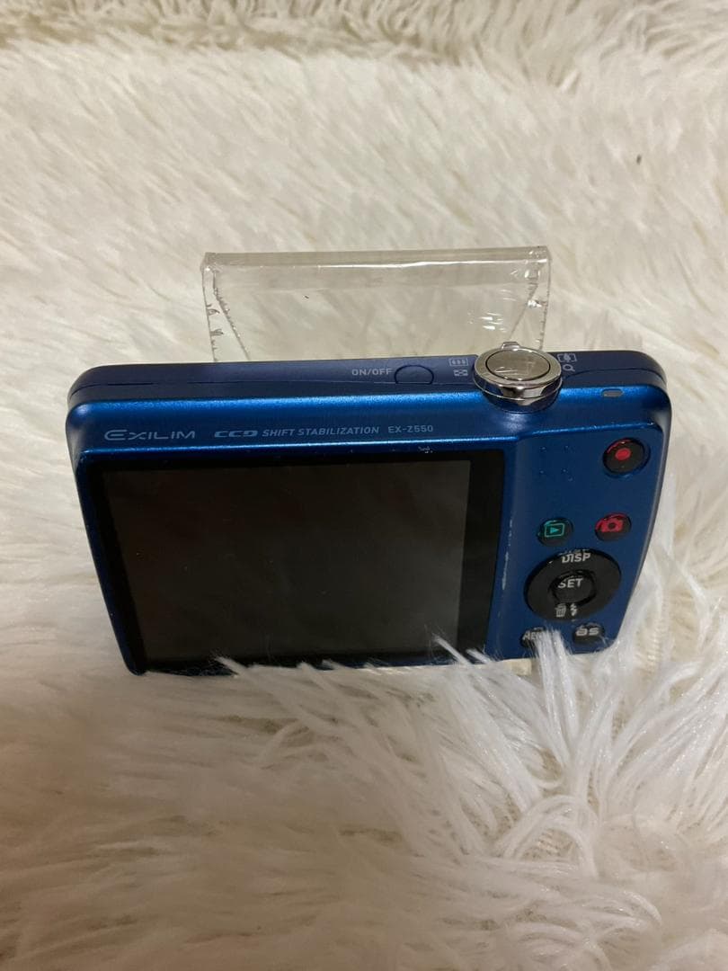 【簡易動作確認済】CASIO EXILIM EX-Z550 デジタルカメラブルー