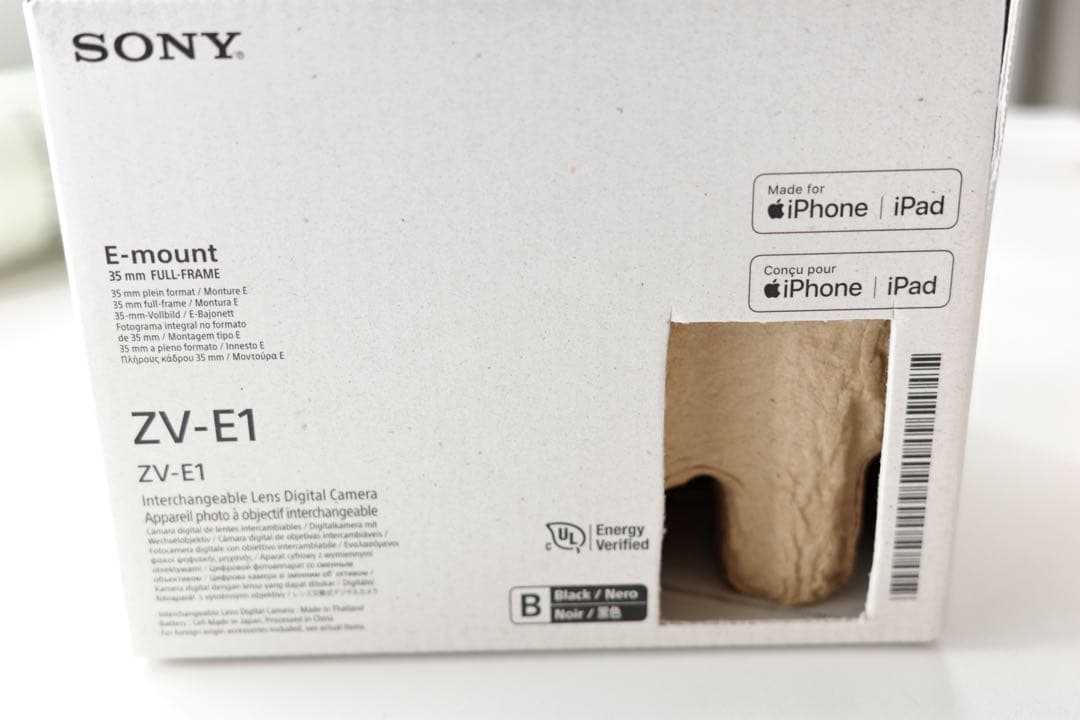 【美品】SONY α ZV-E1 フルサイズミラーレス一眼カメラ